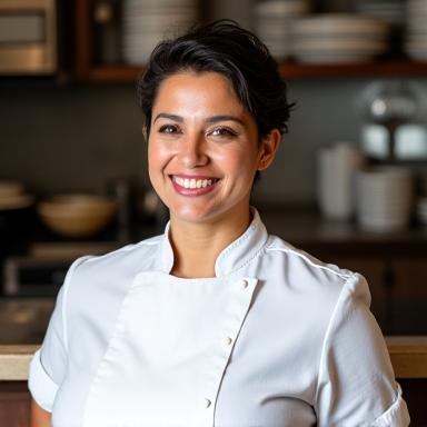 Chef Carmen Valencia especialista paella