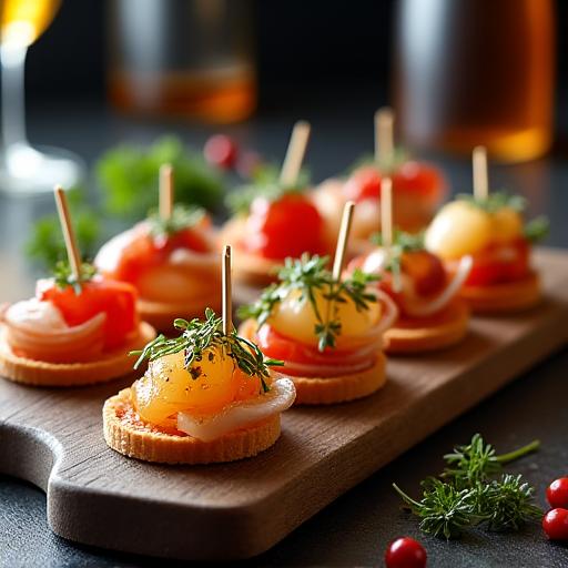 Pintxos vascos gourmet